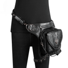 Kobine Unisex Steampunk Skull Studded Mini Bag