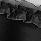 Top corsé estilo burlesque vintage de satén con cuello halter, varillas y cremallera para mujer de Kobine