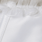 Top corsé estilo burlesque vintage de satén con cuello halter, varillas y cremallera para mujer de Kobine