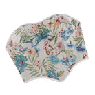 Kobine Women's Gothic Apricot Flower Jacquard Lace-up Overbust Corset