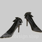 Kobine Women's Gothic Bowknot Stilettos