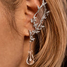 Kobine Women's Gothic Butterfly Harp Ear Cuffs