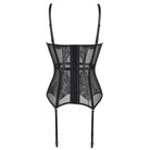 Kobine Damen Gothic Butterfly Lace Splice Überbrustkorsett