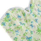 Kobine Women's Gothic Butterfly Printed Lace-up Overbust Corset