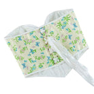 Kobine Women's Gothic Butterfly Printed Lace-up Overbust Corset