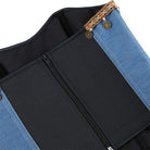 Kobine Women's Gothic Copper Piece Tassels Zip Overbust Corset