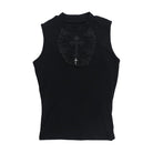Kobine Women's Gothic Cross Mesh Splice Tank Top