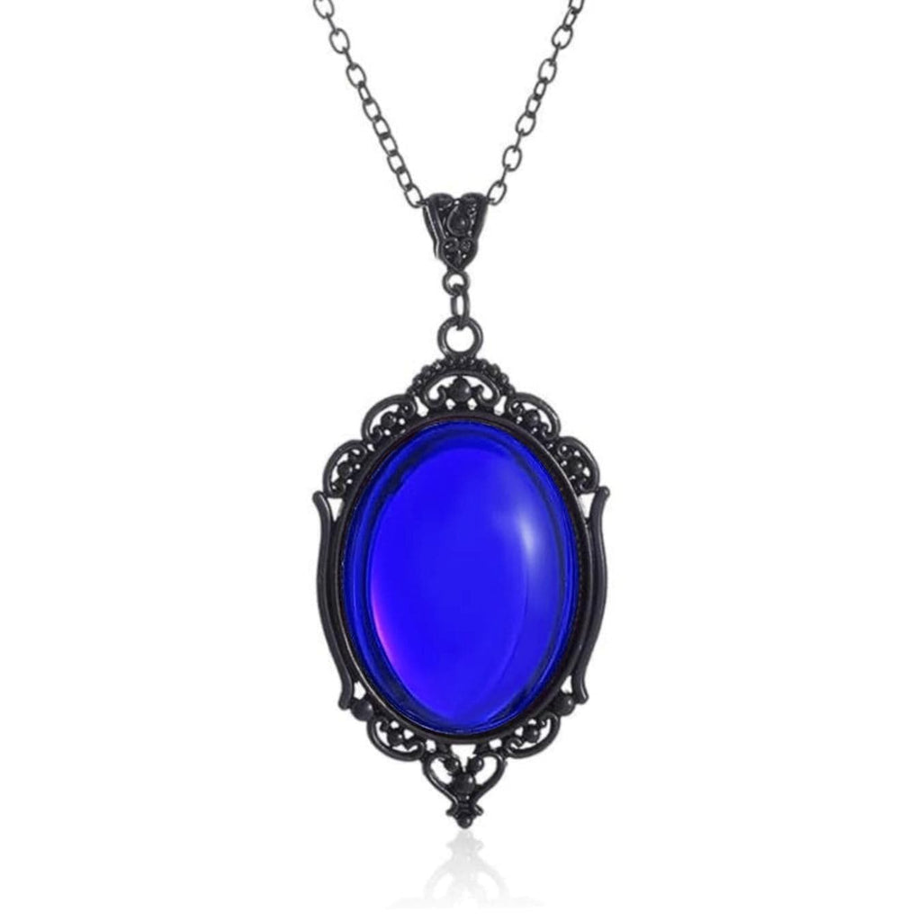 Kobine Women's Gothic Crystal Teardrop Necklace