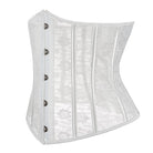 Kobine Women's Gothic Floral Lace Splice Underbust Corset