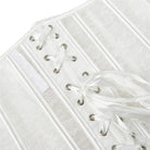 Kobine Women's Gothic Floral Lace Splice Underbust Corset