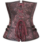 Kobine Women's Gothic Floral Overbust Corsets