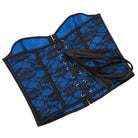 Kobine Women's Gothic Floral Printed Overbust Corset