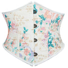 Kobine Women's Gothic Floral Printed Underbust Corset