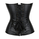 Kobine Women's Gothic Golden Chained Overbust Corset