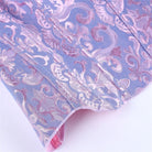 Kobine Women's Gothic Irregular Floral Jacquard Overbust Corset