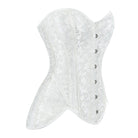 Kobine Women's Gothic Irregular Jacquard Overbust Corset