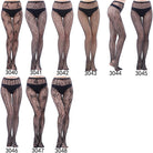 Kobine Women's Gothic Lace Pantyhose Stockings