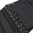 Kobine Women's Gothic Lace-up Floral Printed Underbust Corset