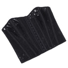 Kobine Women's Gothic Lace-up Mesh Sheer Overbust Corset