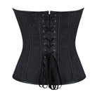 Kobine Women's Gothic Lace-up Rings Buckle Overbust Corset