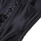 Kobine Women's Gothic Lace-up Solid Color Overbust Corset