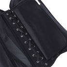 Kobine Women's Gothic Mesh Sheer Lace-up Overbust Corsets