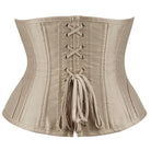 Kobine Women's Gothic Non-slip Faux Leather Overbust Corset