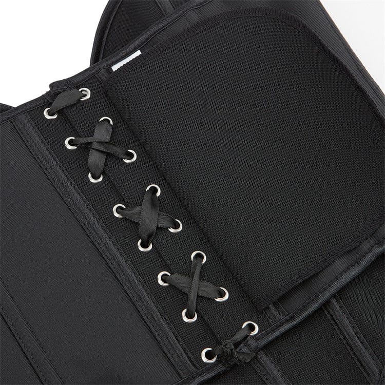 Corsetto overbust con lacci e scollatura profonda da donna Kobine