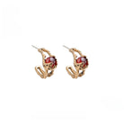 Kobine Women's Gothic Rhinestone Earrings