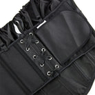 Kobine Women's Gothic Ruched Lace-up Overbust Corsets