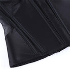 Kobine Women's Gothic Sheer Lace-up Overbust Corset