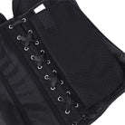 Kobine Women's Gothic Sheer Mesh Lace-up Overbust Corset