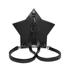 Kobine Women's Gothic Skull Rivet Pentacle Bag
