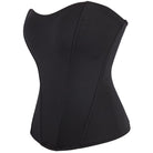 Kobine Women's Gothic Solid Color Elastic Overbust Corset