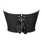 Kobine Women's Gothic Solid Color Lace-up Bustier