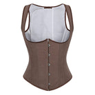 Kobine Women's Gothic Solid Color Lace-up Underbust Corset