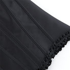 Kobine Women's Gothic Solid Color Trim Overbust Corset