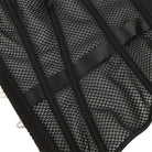 Kobine Gothic-Überbrustkorsett mit Riemchen aus Netzstoff für Damen