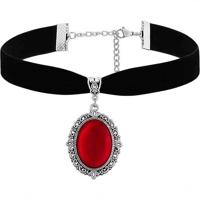 Kobine Women's Gothic Victorian Velvet Choker