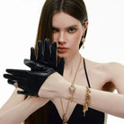 Kobine Women's Grunge Diamante Key Open Design Bracelet