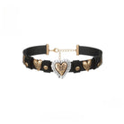 Kobine Women's Grunge Firework Heart Choker