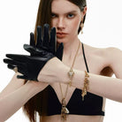 Kobine Women's Grunge Heart Key Lock Bracelet