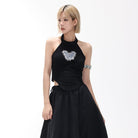 Kobine Women's Grunge Multi Butterflies Arm Band