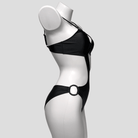 Kobine Women's Grunge Ring Cutout Swimsuit