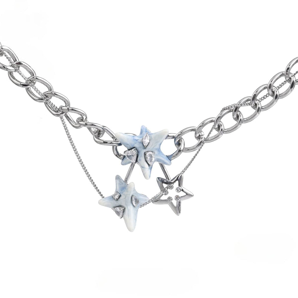 Kobine Women's Grunge Starfish Necklace