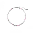 Kobine Women's Lolita Contrast Color Pearl Necklace