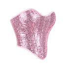 Kobine Women's Lolita Sequin Sparkled Overbust Corset