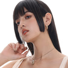 Kobine Women's Punk Angel Necklace