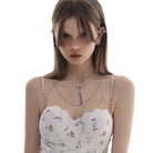 Kobine Damen-Halskette mit Punk-Perlen