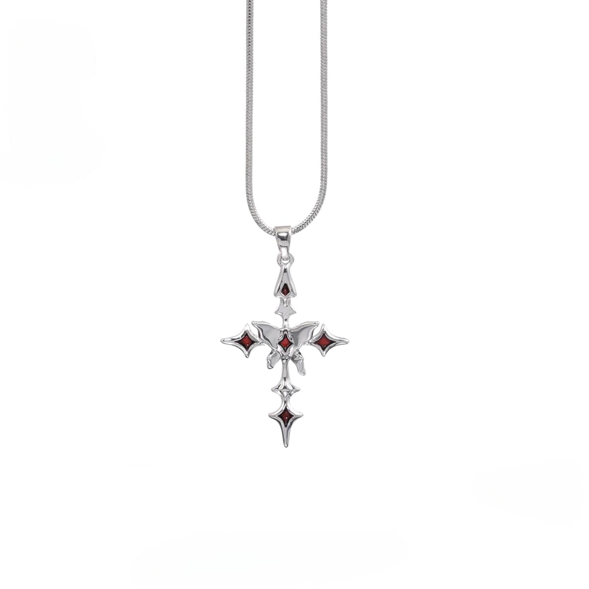 Kobine Women's Punk Butterfly Necklace